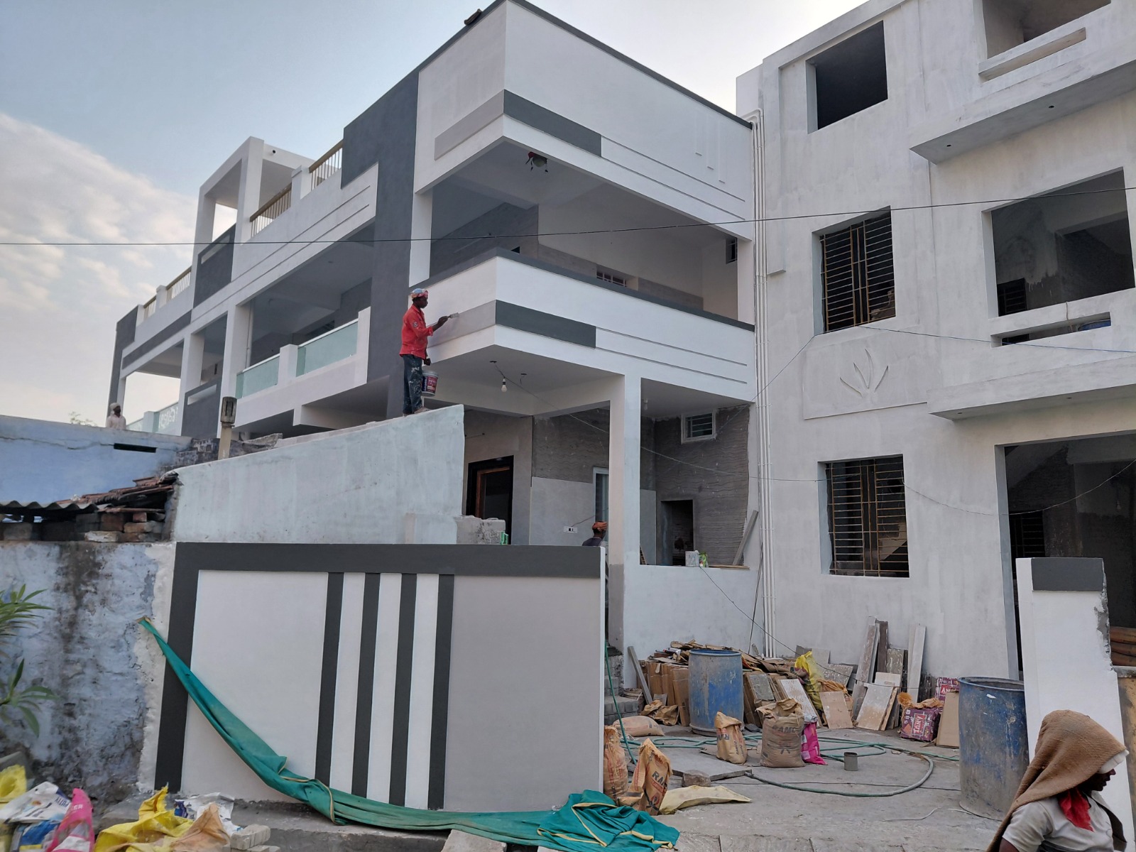 G+2 Residential Villa Construction Finishing
